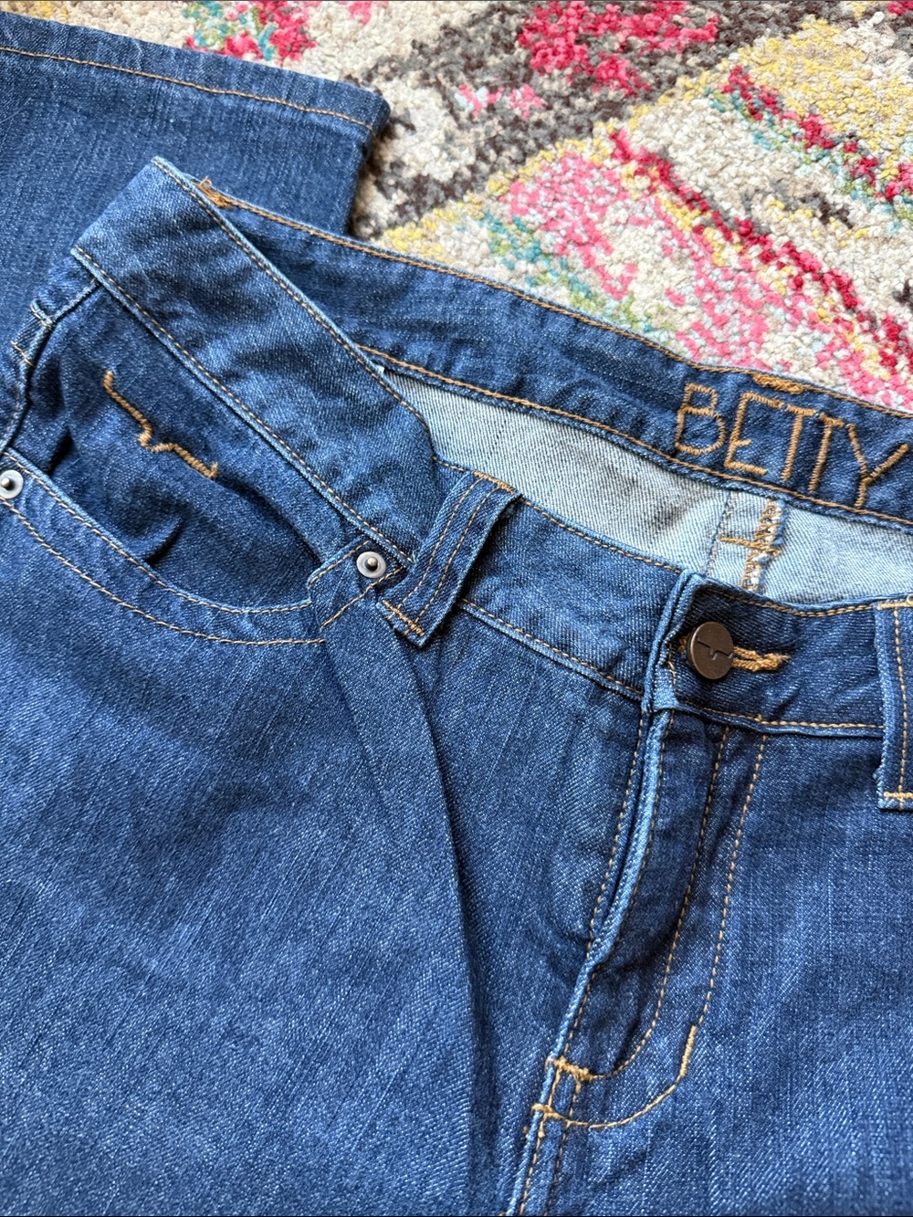 Kimes Ranch Blue Straight-Leg Women's Jeans